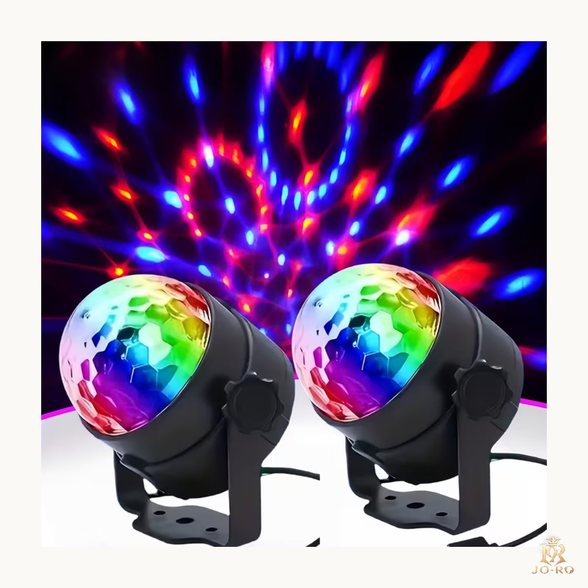 Proyector de bola de discoteca de 1/2 piezas
